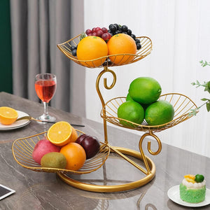 Fruit Tray, with some oranges and other kinds of fruits