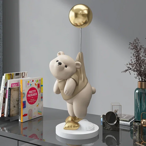 Balloon Polar Bear Home Decor Ornaments