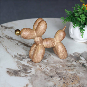 Boyhood Balloon Dog Wooden Figure
