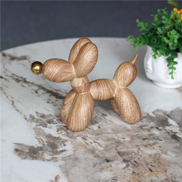 Boyhood Balloon Dog Wooden Figure