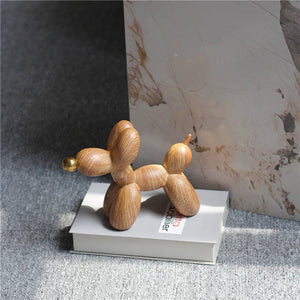 Boyhood Balloon Dog Wooden Figure
