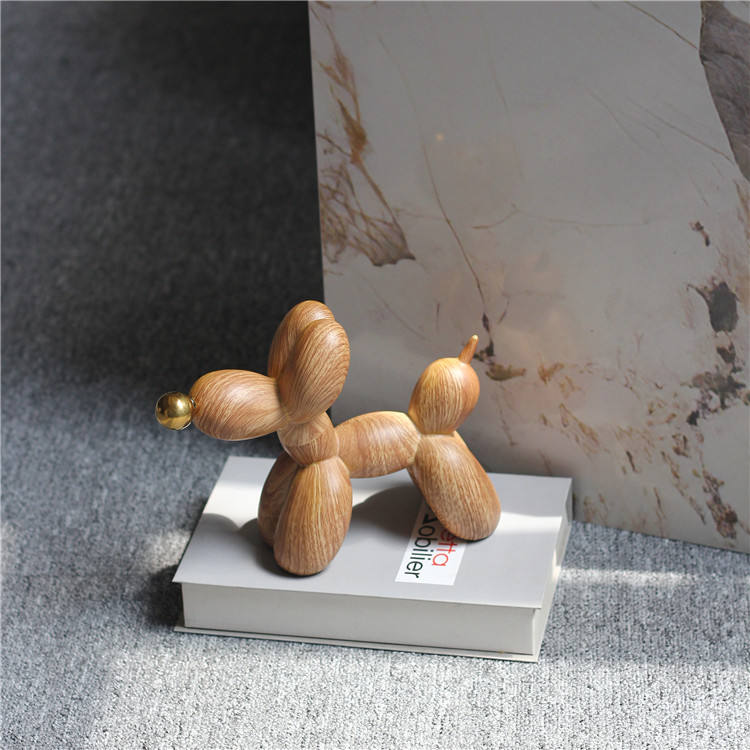 Boyhood Balloon Dog Wooden Figure