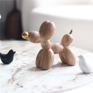 Boyhood Balloon Dog Wooden Figure
