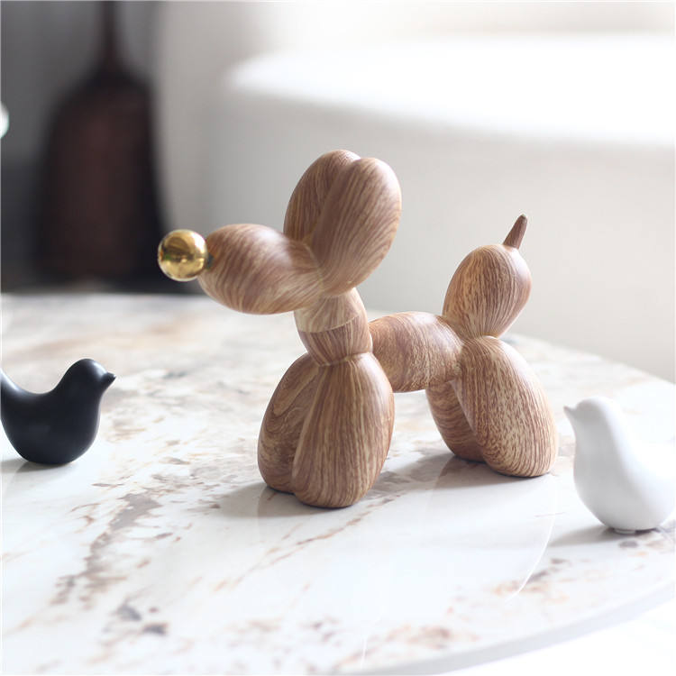 Boyhood Balloon Dog Wooden Figure