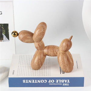 Boyhood Balloon Dog Wooden Figure