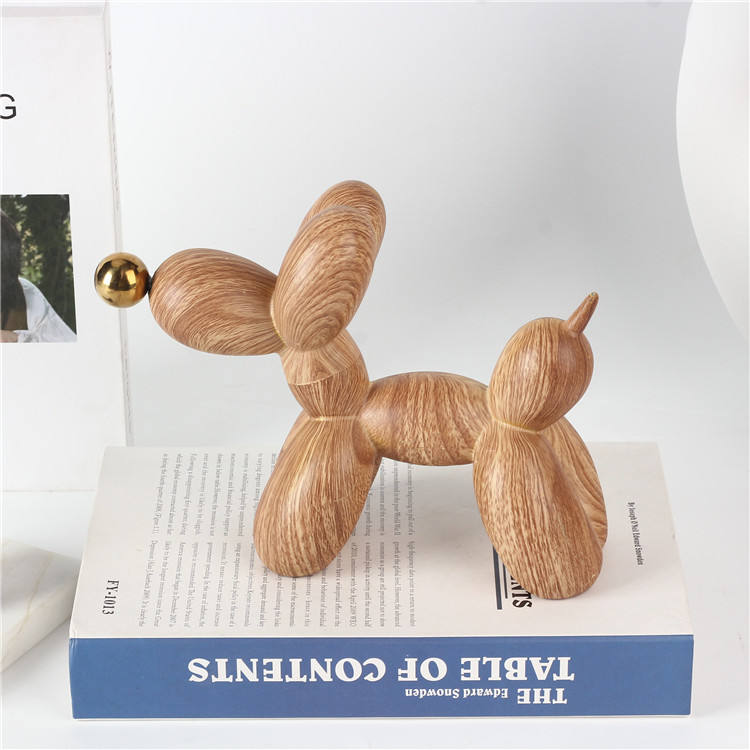 Boyhood Balloon Dog Wooden Figure