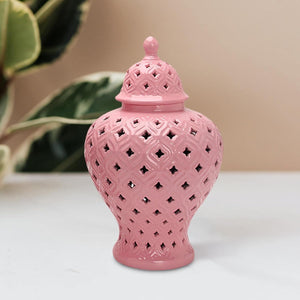 Ceramic Vase Storage Organizer Flower Holder Porcelain Ginger Jar