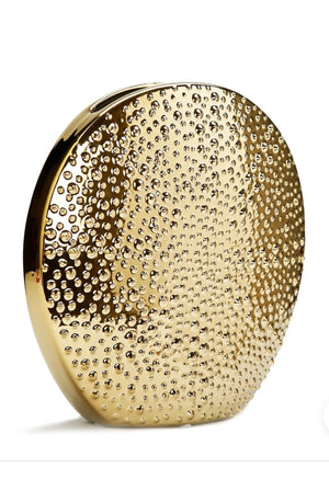 Gold Round Vase