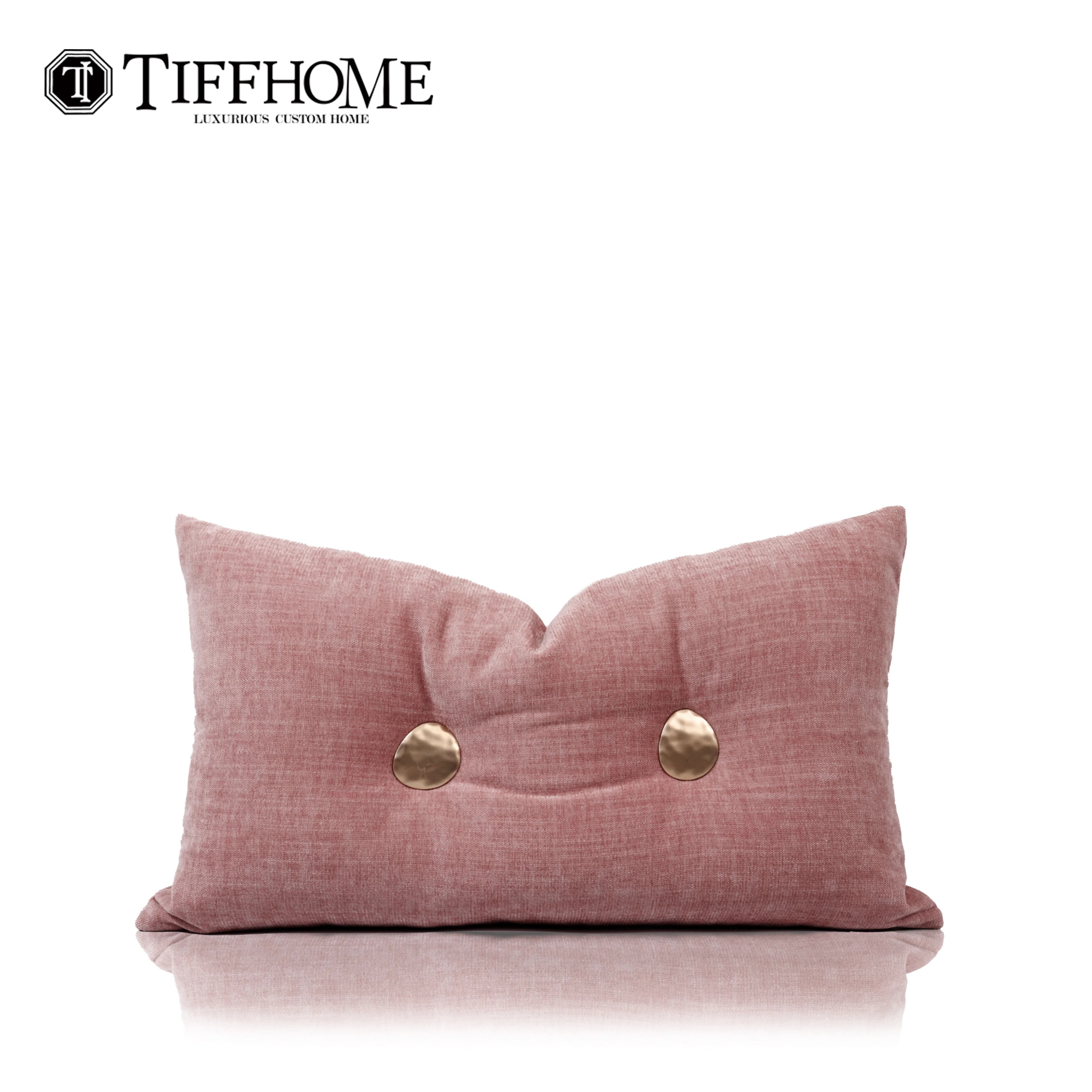 Lovely Decorative Throw Pillows Custom Organic Cushions Button Waist Portable for Home Decor