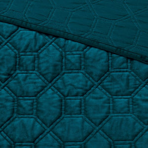 Harper 3 Piece Velvet Quilt Set