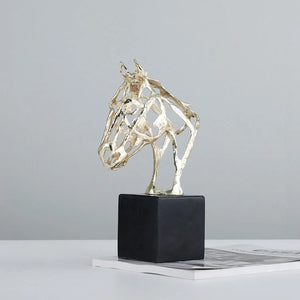 Hollow Horse Sculpture Decorative Collectible for Window & Cabinet