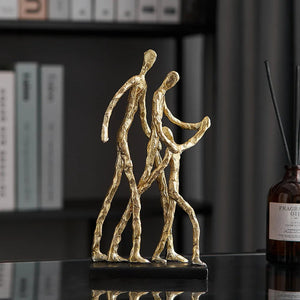 Modern Character Ornaments Resin Figurines Abstract Art Decor