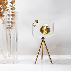 Crystal crafted Camera For Home Decor