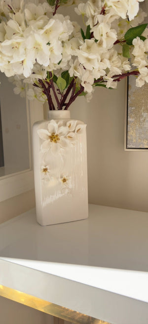 White Ceramic Vase