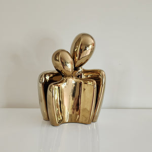Love Statue for homedecor with gold color