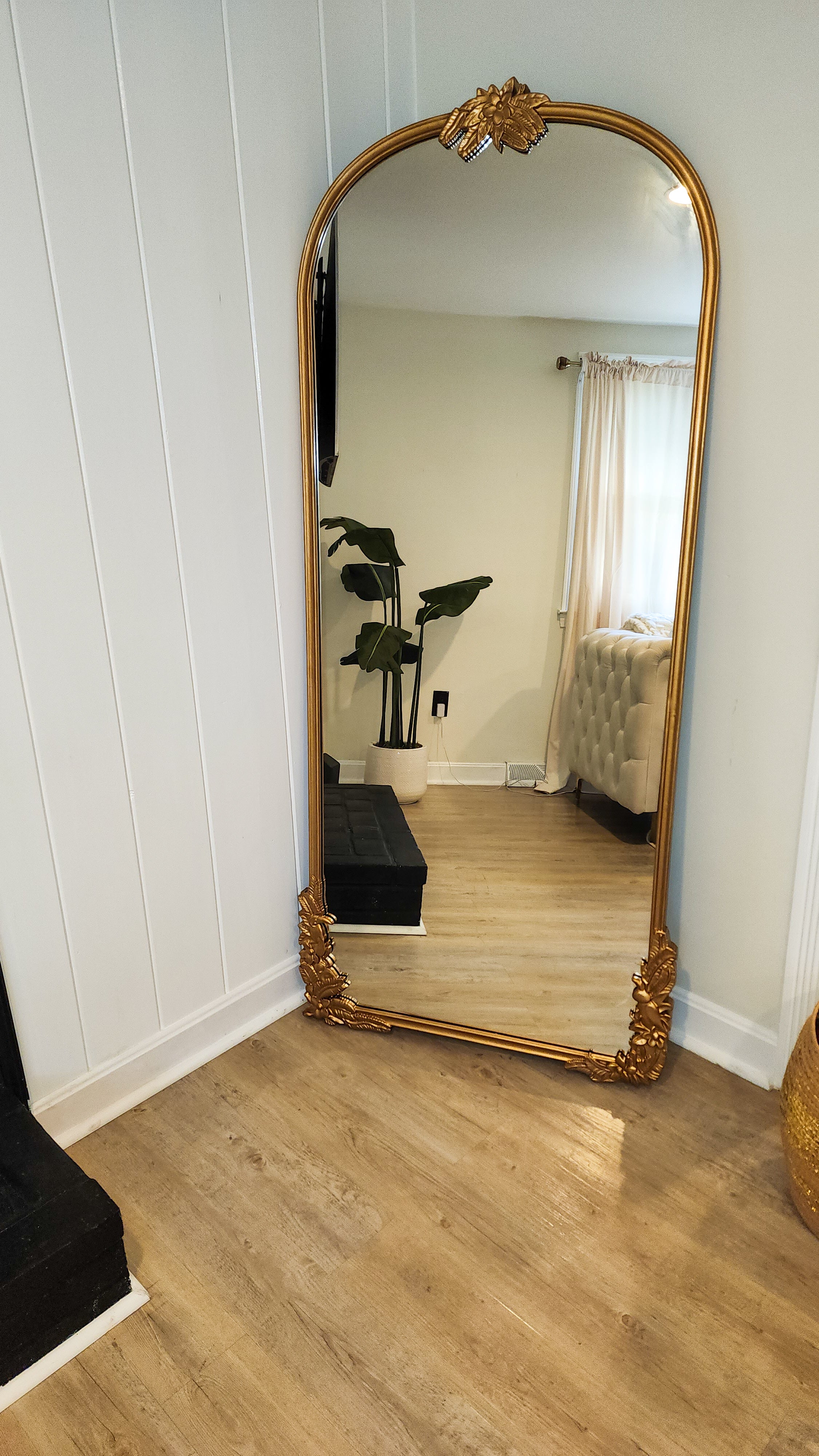 Luxury Metal Frame Full-Length Mirror
