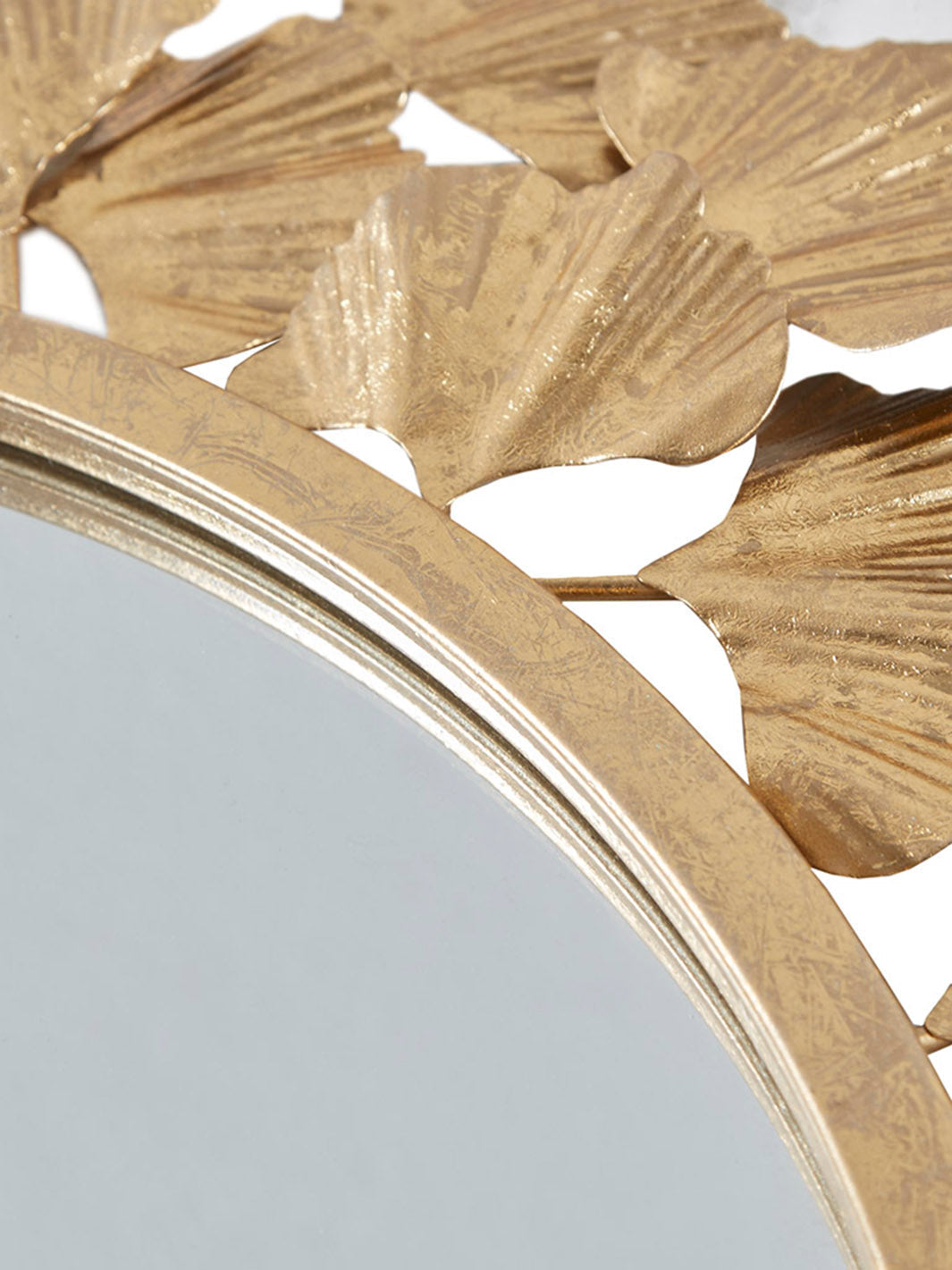 Leaf Decor Mirror the cover is shown