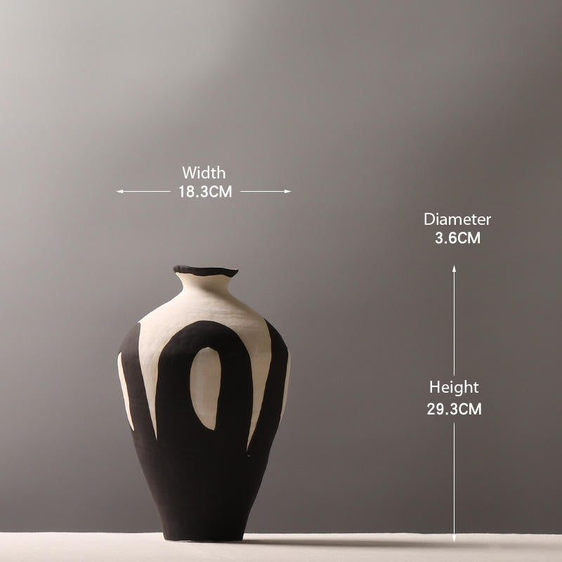 Antique Style Bottles Retro Ceramic Flower Vase