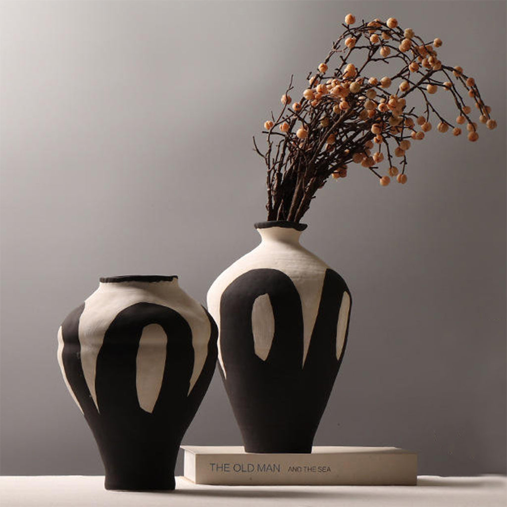 Antique Style Bottles Retro Ceramic Flower Vase