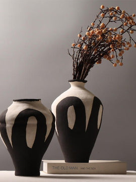 Antique Style Bottles Retro Ceramic Flower Vase