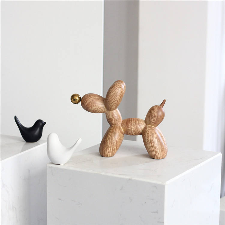Boyhood Balloon Dog Wooden Figure