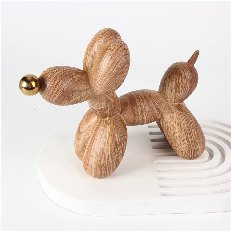 Boyhood Balloon Dog Wooden Figure