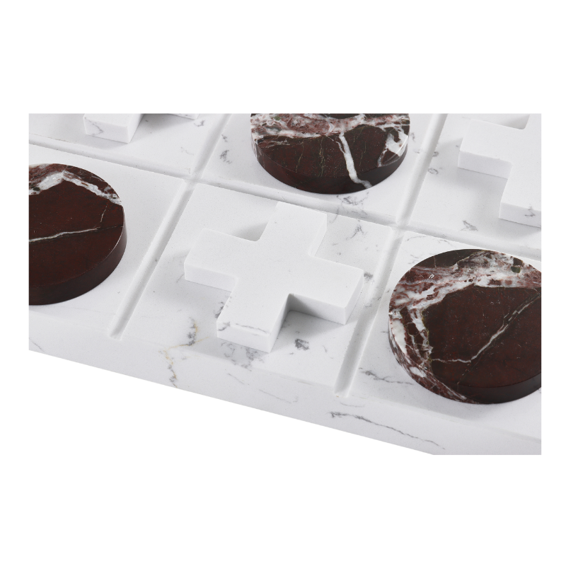 Curser Marble Tic Tac Toe Strategy Set
