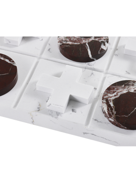 Curser Marble Tic Tac Toe Strategy Set