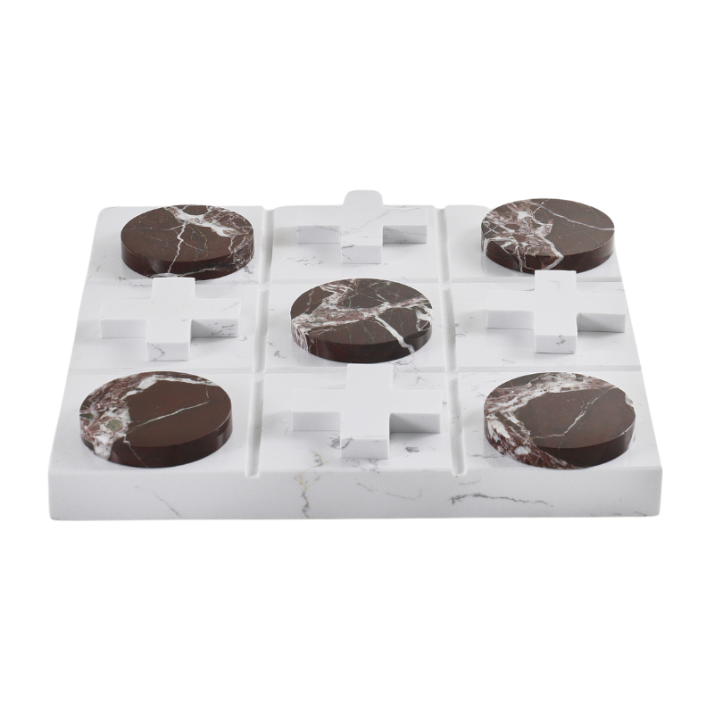 Curser Marble Tic Tac Toe Strategy Set