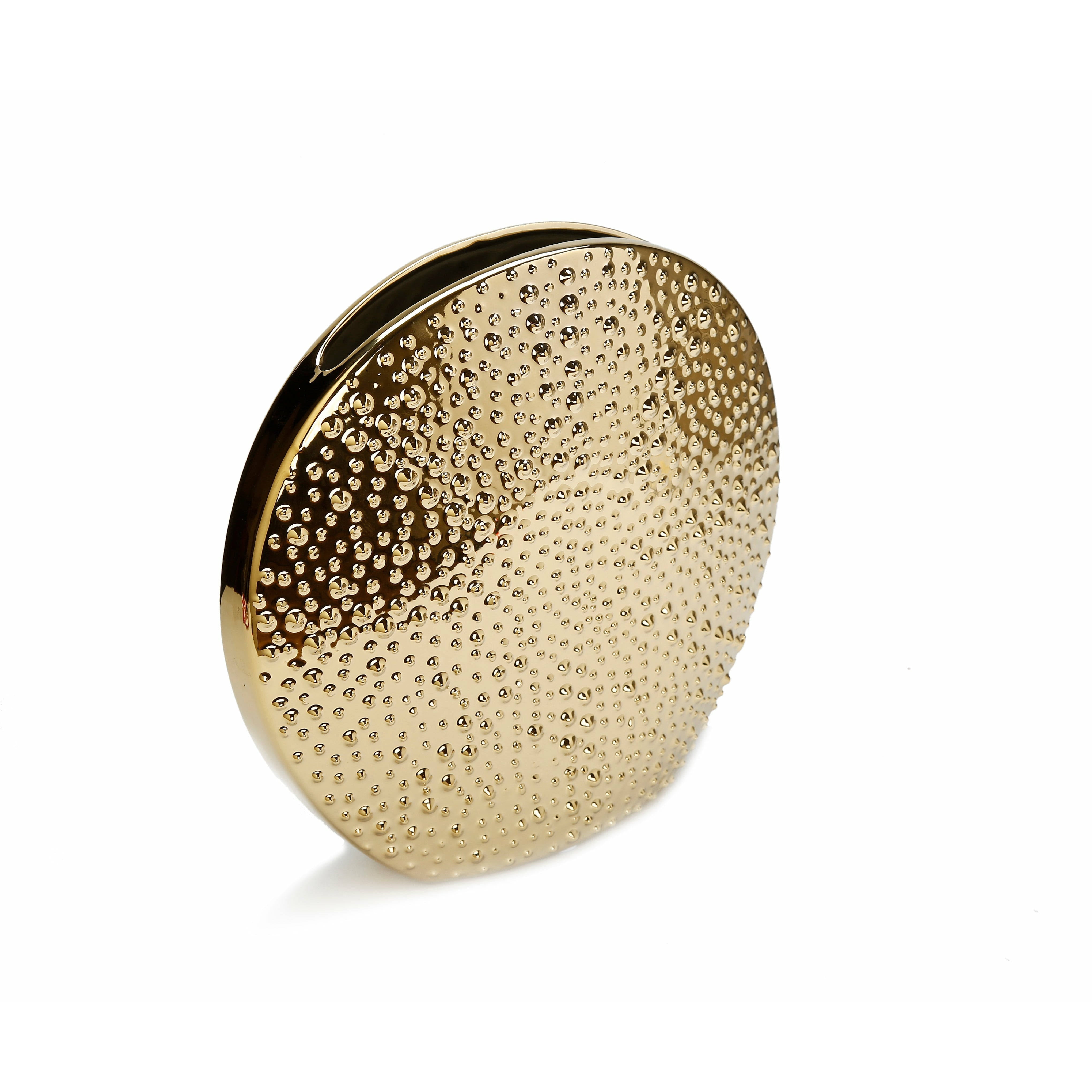 Gold Round Vase
