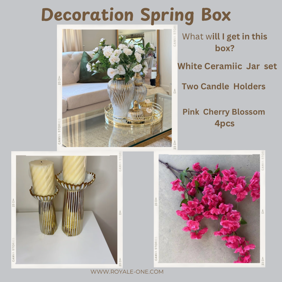 Bundle Deal  Spring Decoration Box