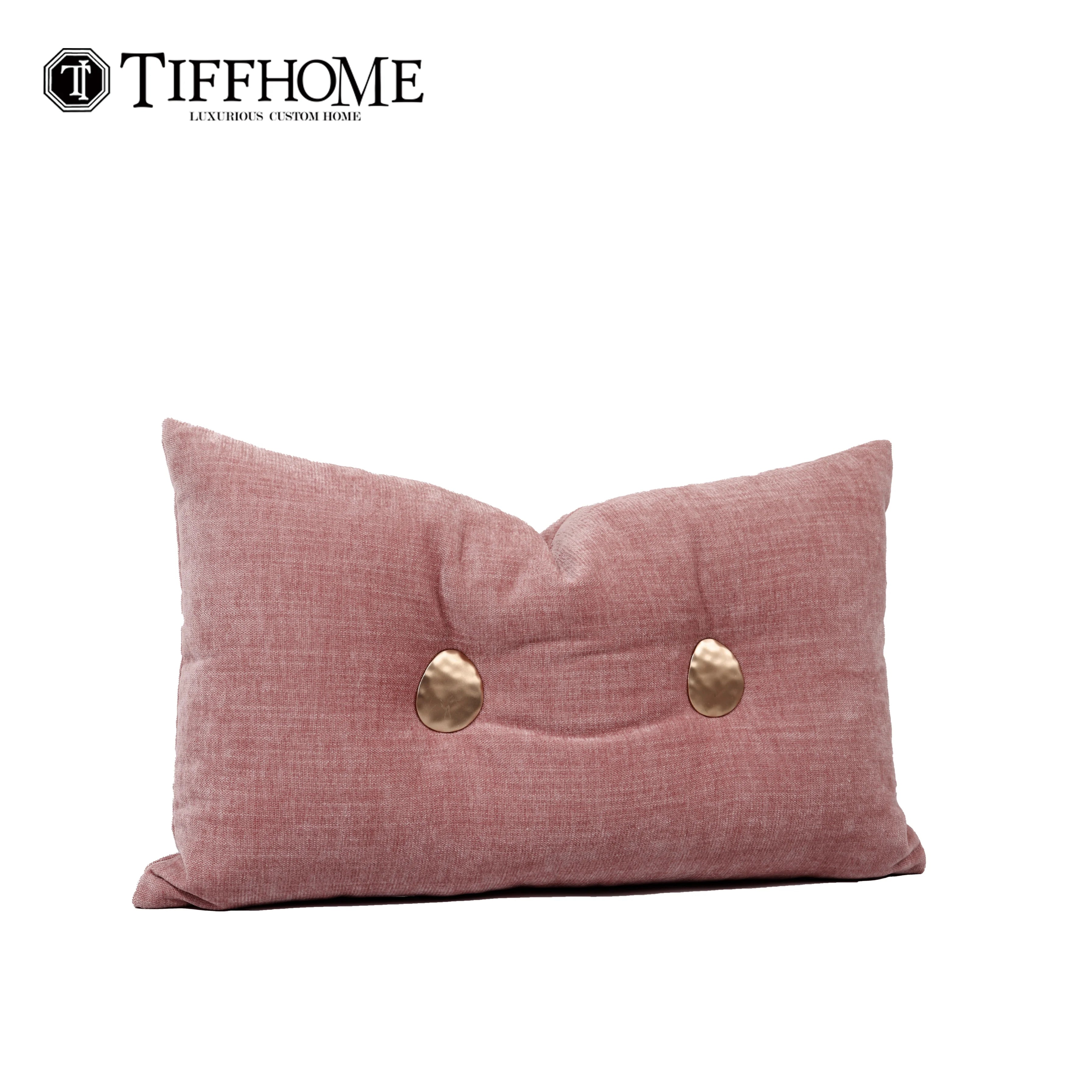 Lovely Decorative Throw Pillows Custom Organic Cushions Button Waist Portable for Home Decor