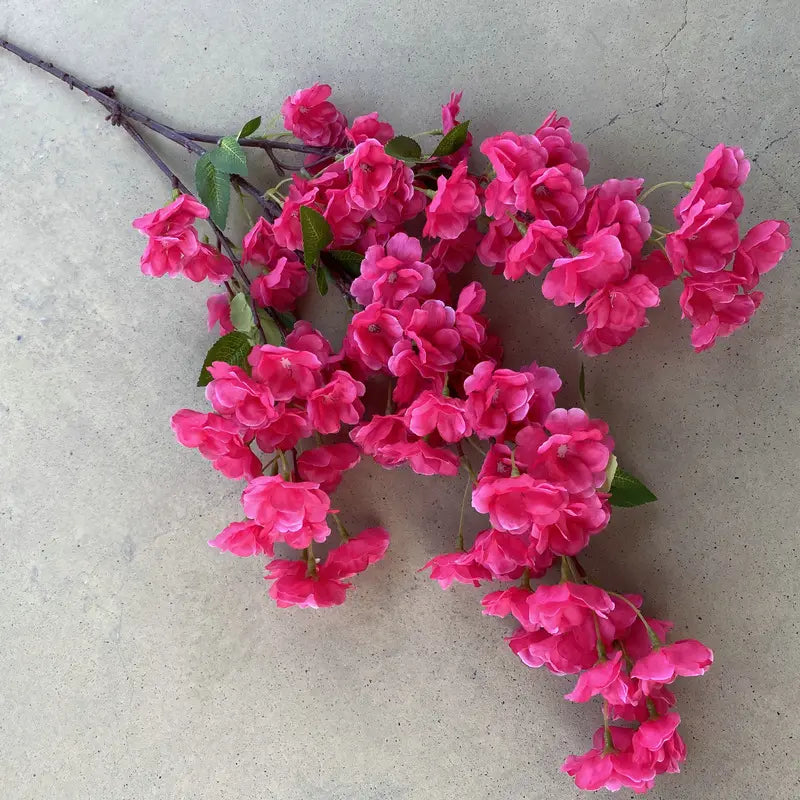 Artificial 3pcs Cherry Blossom Flowers