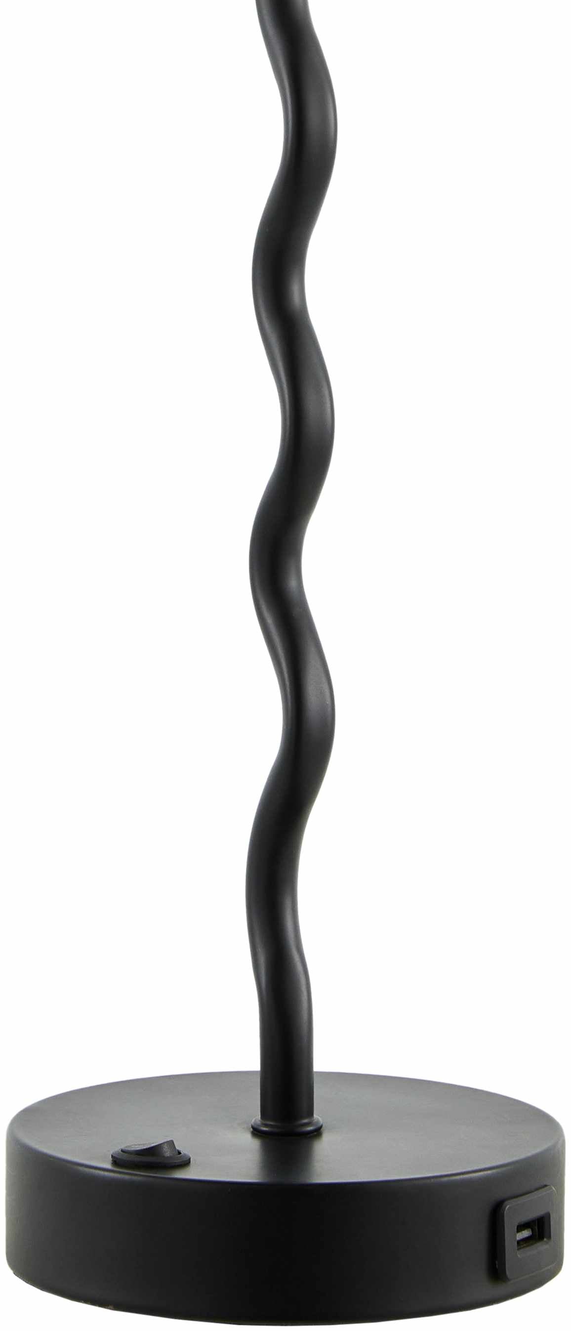 Kamyanyets Black Table Lamp-2