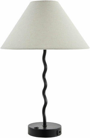 Kamyanyets Black Table Lamp-1