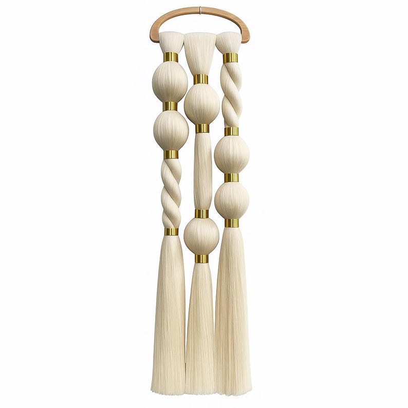 Luxury Gold Arch Macrame Wall Hanging