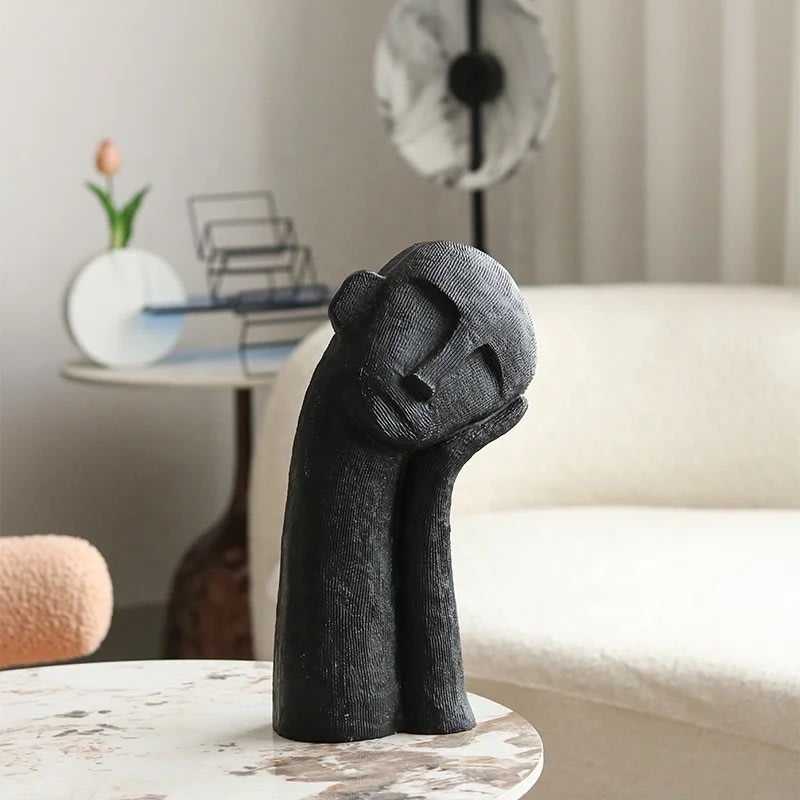 Modern Abstract Human Sculpture Resin Crafts Home Decoration