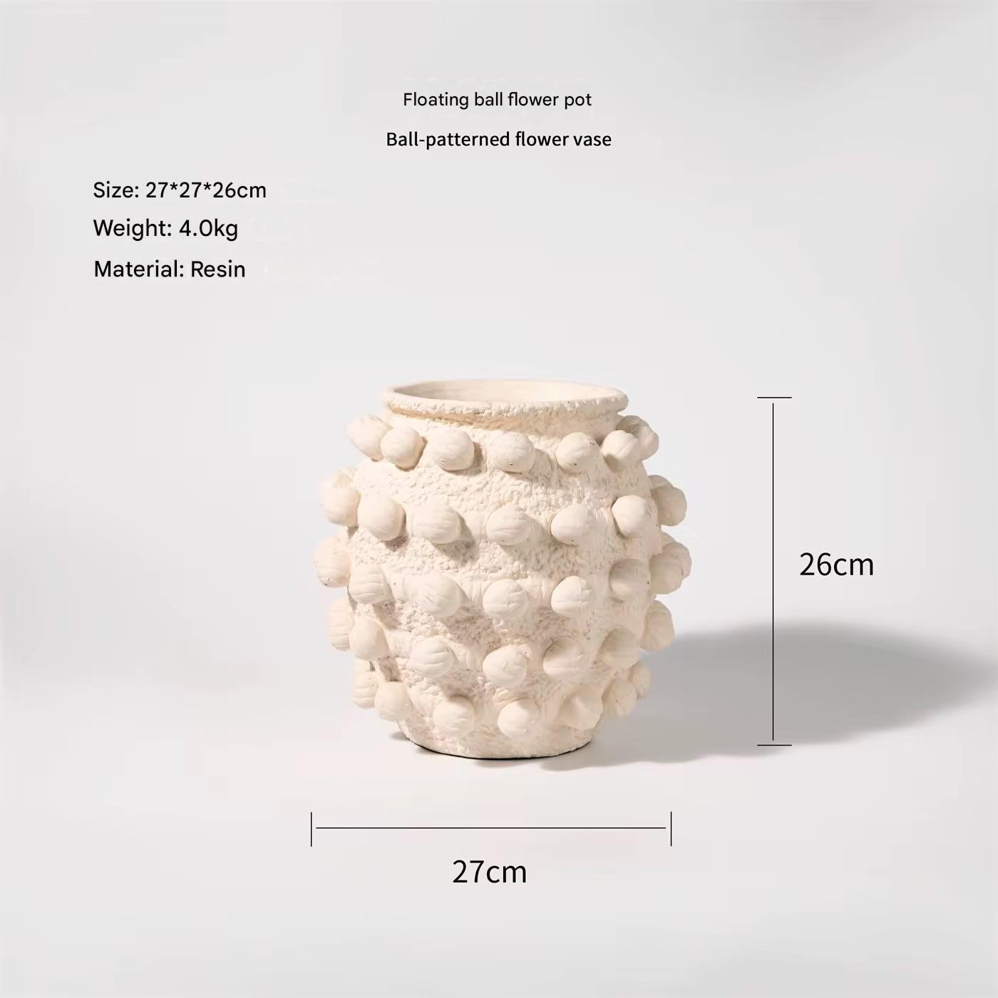 Modern Artistic Resin Flower Vase