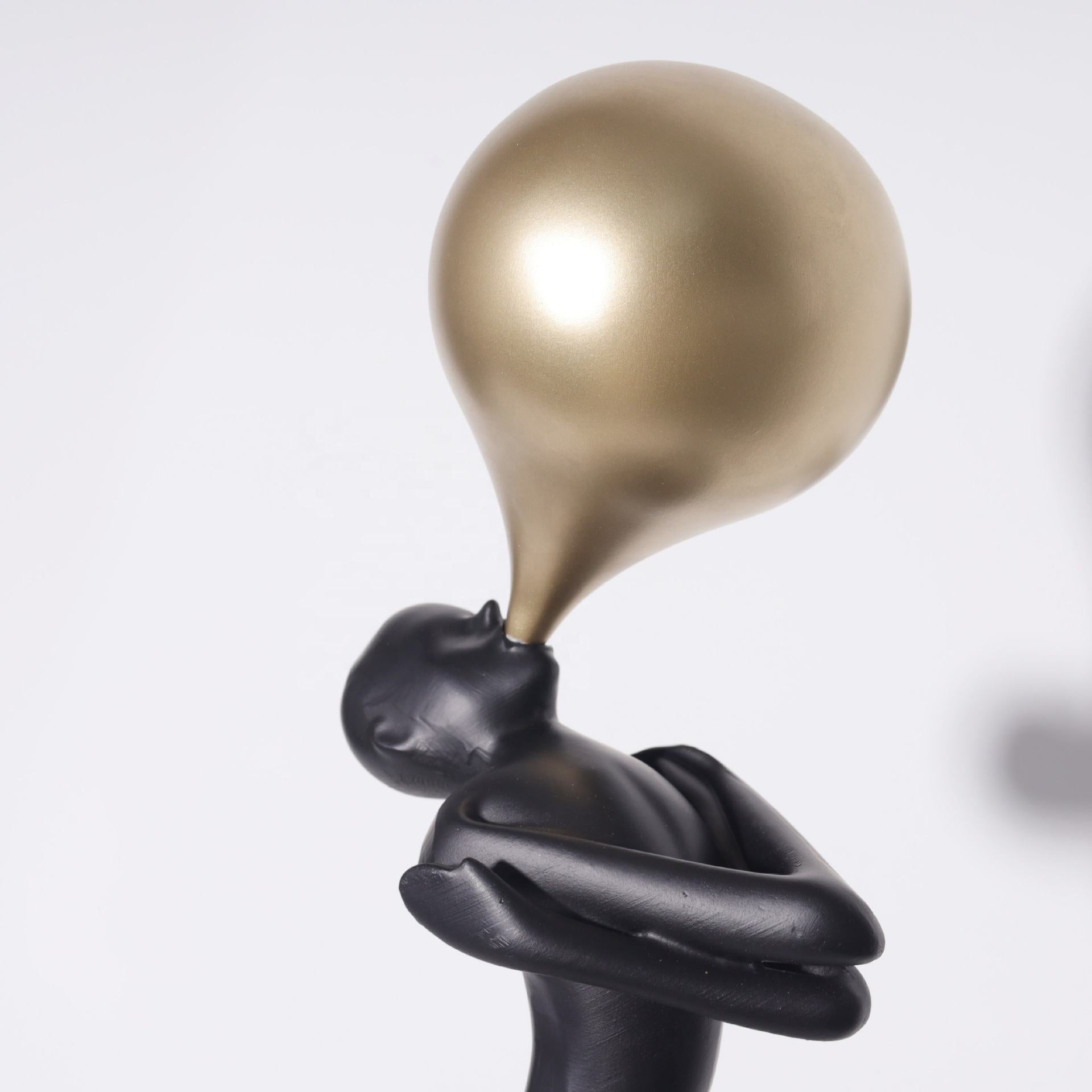 Postmodern Balloon Human Figure Statue