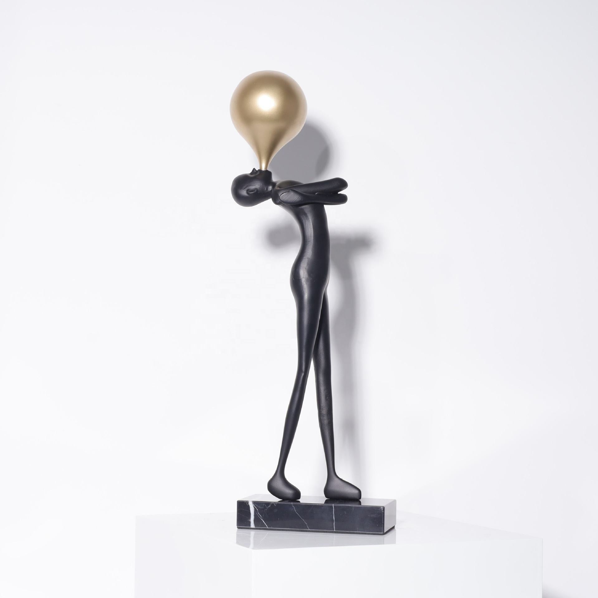 Postmodern Balloon Human Figure Statue