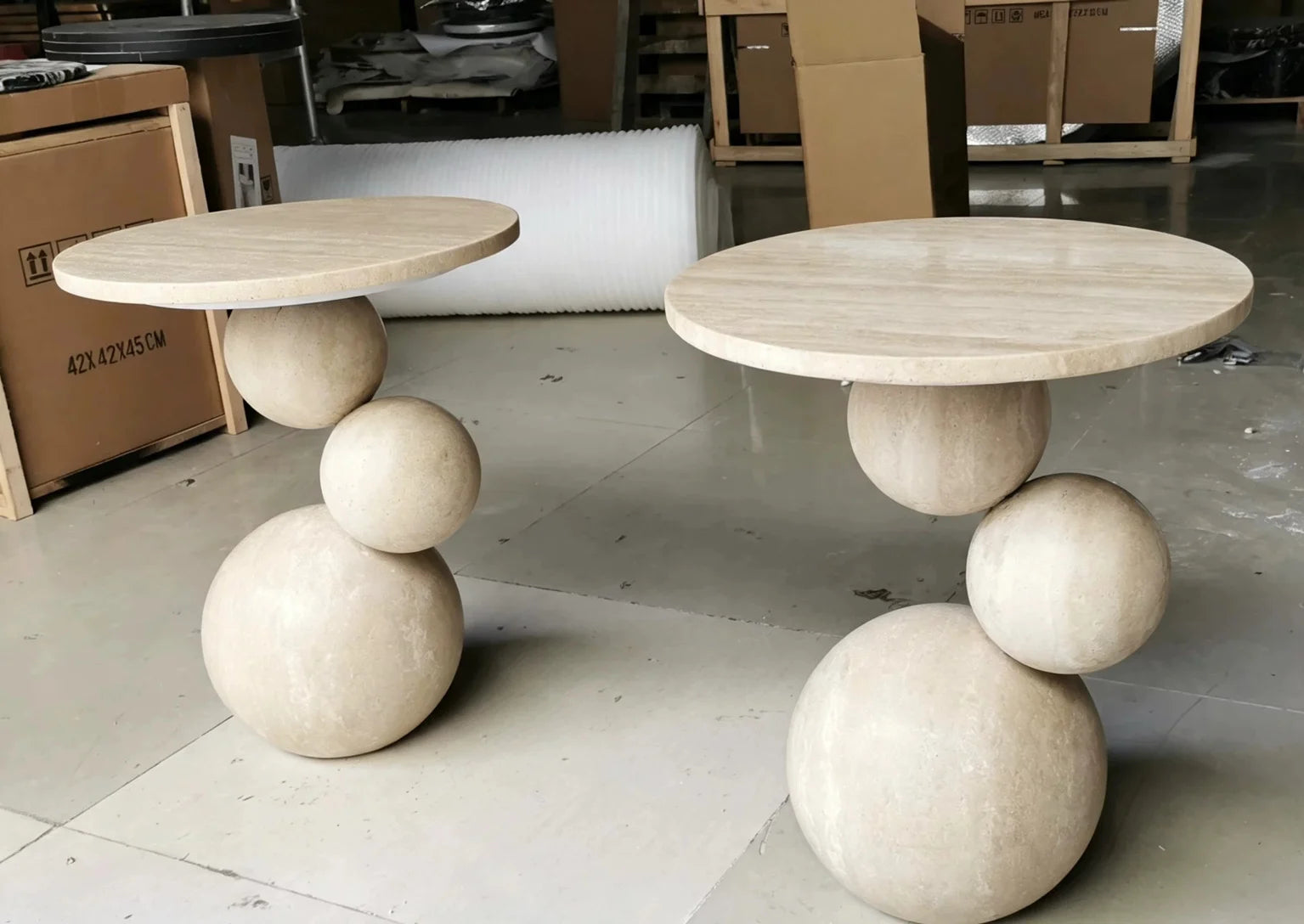 Vantoro Natural Travertine Coffee Table