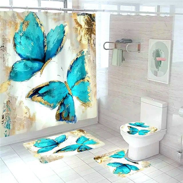 Butterfly Shower Curtain: Transform Your Bathroom with Nature-Inspired Elegance